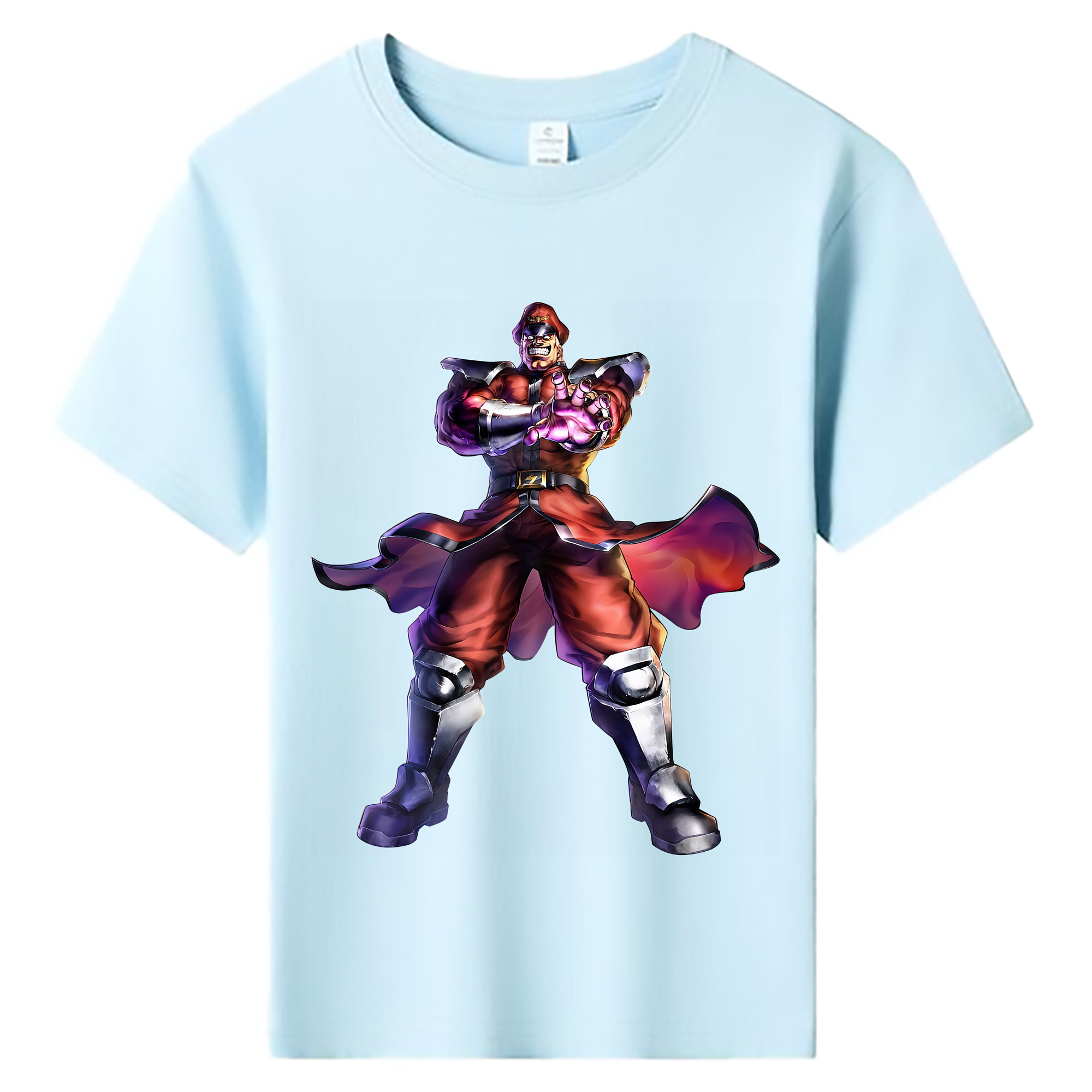 （画像用） 北斗の拳 Fist of the North Star 綿100％キッズTシャツ（フロントプリント）